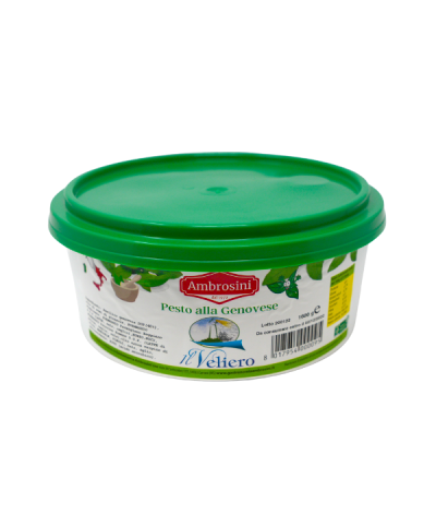 1 - AMBROSINI - Pesto génois "Il Veliero" 1,6 kg - DLC 28 jours