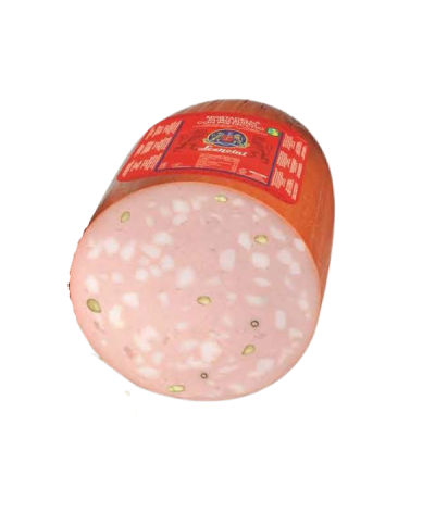 1 - LEONCINI Mortadella puro suino ‘Linea Rossa’ con pistacchi - 7,5 kg – TMC 7 settimane