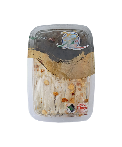1 - ALICE LE GIOIE DEL MARE Marinated anchovy fillets with orange 150 g - EXP 3 months