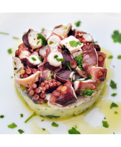 2 - ALICE LE GIOIE DEL MARE Polpo condito 150 g - TMC 3 mesi