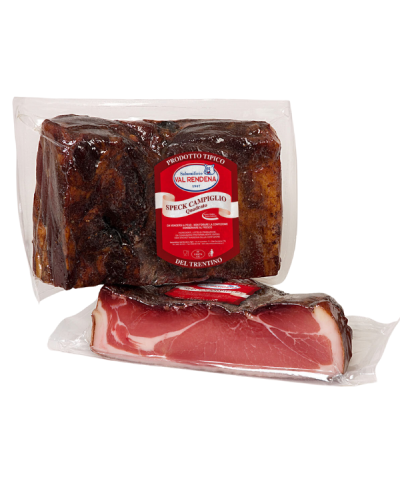 1 - SALUMIFICIO VAL RENDENA Speck Campiglio 2,4 kg - stagionato 17 settimane - TMC 3 mesi
