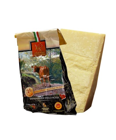 1 - CONSORZIO VACCHE ROSSE Parmigiano Reggiano PDO Vacche Rosse (razza Reggiana) 1,1 kg