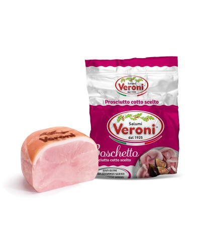 1 - VERONI "Il Boschetto" gekochter Schinken 4 kg - RLZ 7 Wochen