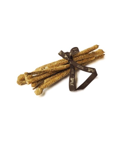 1 - PANIFICIO PATTI Gressins roulés à la main au sésame 10 x 200 g - DLC 2 mois