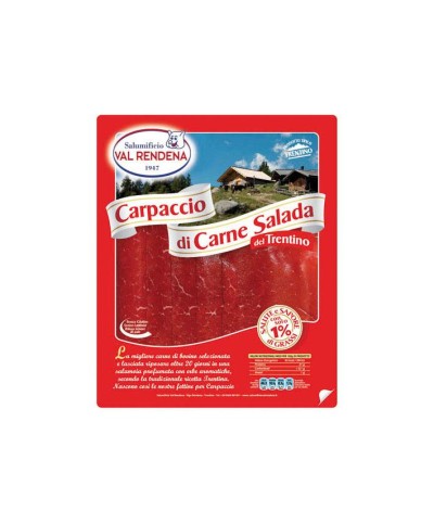 1 - SALUMIFICIO VAL RENDENA Carne salada Carpaccio 100 g - DLC 4 semaines