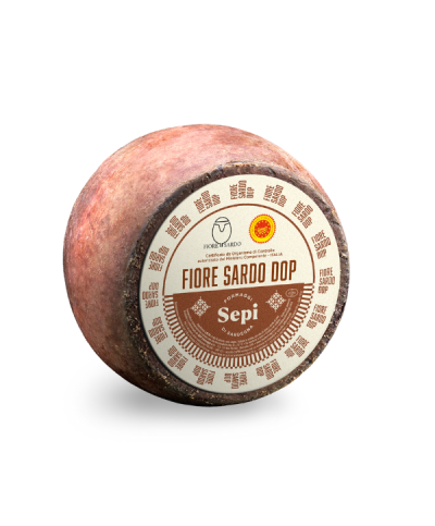 1 - SEPI FORMAGGI Sardinian flower DOP - 3,3 kg – EXP 9 months – aged 15 weeks