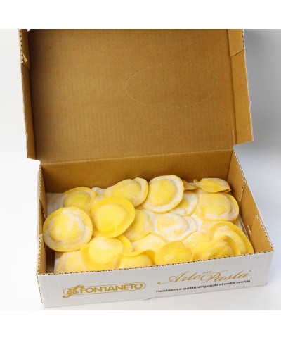2 - FONTANETO Ravioli ricotta and lemon filling (35~ x 28 g  1 kg) EXP 10 days - 5 min. cooking time