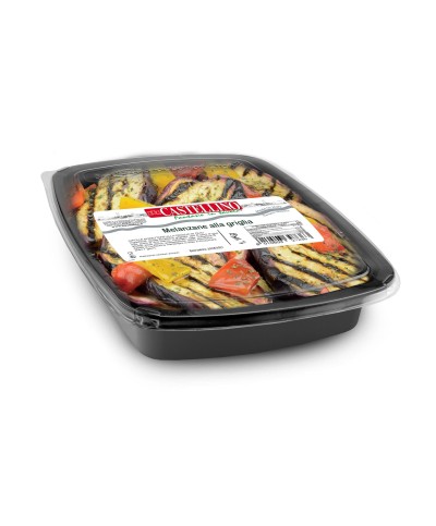1 - CASTELLINO - Grilled sliced aubergines seasoned with spices and sunflower oil - 1.1 kg Tub - EXP 6 months