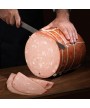 4 - VERONI Mortadella Bologna PGI "Esselusso" - 1/1 piece, approx. 12 kg - Ø 23 cm -with pistachio nuts - VP - EXP 5 weeks