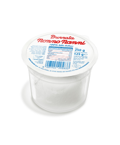 1 - NONNO NANNI Burrata 125g - latte vaccino - TMC 10 giorni