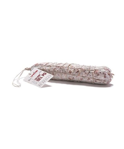 1 - LEVONI Salame del Po’ 800 g - DLC 5 semaines - affiné 6 semaines
