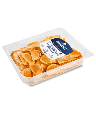 2 - FONTANETO Raviolis Mezzaluna farcis de burrata, tomate et basilic en ATM (55~ x 18 g  1 kg) - DLC 14 jours - 5 minutes de cu