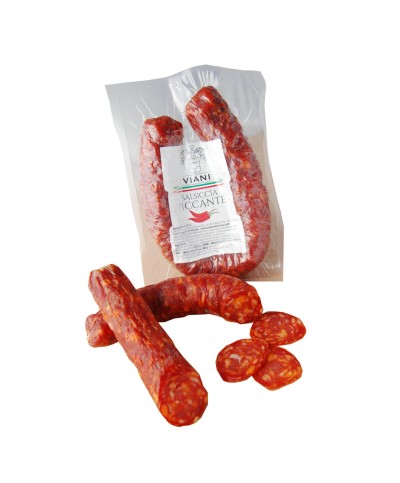 1 - SALUMIFICIO VIANI Mini salsiccia piccante curva 400 gr - TMC 2 mesi