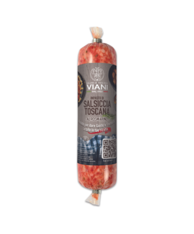 1 - SALUMIFICIO VIANI Impasto salsiccia fresca toscana al rosmarino - 250g - TMC 28 giorni - SV