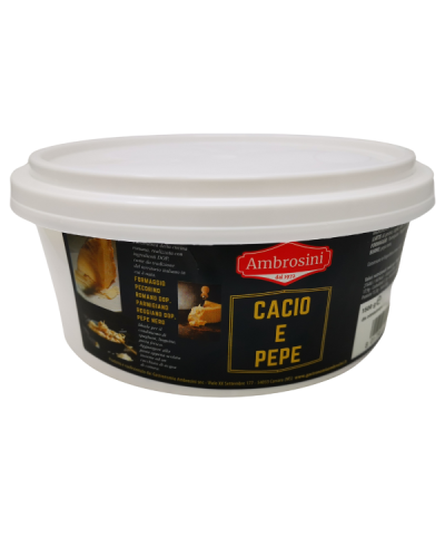1 - AMBROSINI - Salsa Cacio e Pepe 1,5 kg - TMC 28 giorni