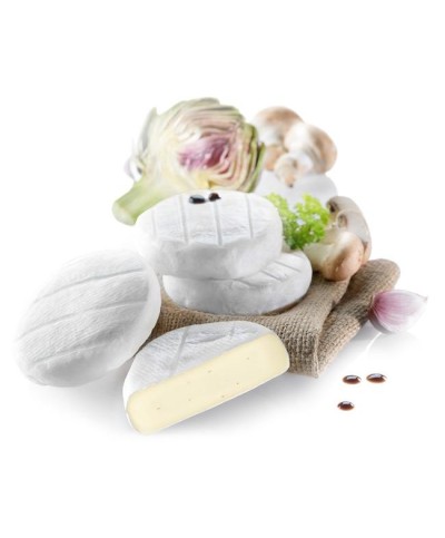 1 - CASEIFICIO LONGO Natürlicher piemontesischer Tomino - 11x100 g – RLZ 3 Wochen – 3 Wochen gereift