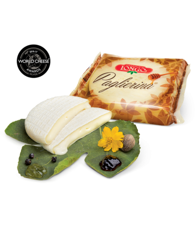 1 - CASEIFICIO LONGO Paglierina - 200 g - DLC 18 jours - vieilli 2 semaines