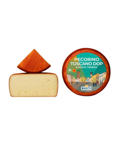 1 - BUSTI Pecorino Toscano 2 kg - RLZ 3 Monate - 20 Tage gereift