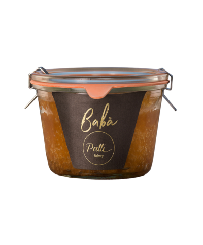 1 - PANIFICIO PATTI Babbà au Rhum 160 g - DLC 5 semaines
