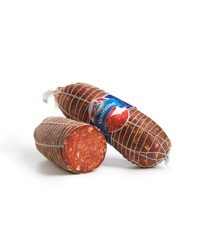 1 - GOLFERA Ventricina-Salami würzig 1,5 kg - 6 Woche gereift - RLZ 2 Monate