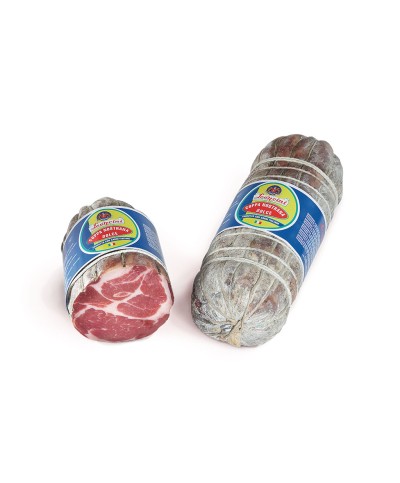 1 - LEONCINI Coppa Nostrana douce - 1,6 kg - DLC 7 semaines - affinée 2 mois