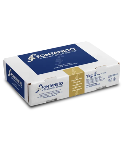 2 - FONTANETO Ravioli Caramella Ricotta- und Spinatfüllung RLZ 10 Tage - 5 Min. Kochzeit 77~ x 13 g  1 kg